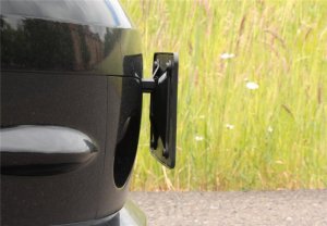 Subaru Legacy License Plate Holder - Perrin Performance - Relocation Kit - `05-`09 Subaru Legacy License Plate Holder - Perrin Performance - Relocation Kit - `05-`09